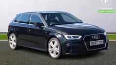 Black Used 2018 Audi A3 Sportback S-Line Hatchback | £16,699 (Fair price)
