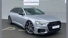 Floret silver Used 2025 Audi A6 Black Edition Estate | £50,990
