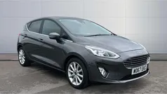 Grey Used 2018 Ford Fiesta Titanium Hatchback | £8,582 (Fair price)