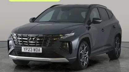 Usado Hyundai Tucson N Line 230 CV (169 kW) 2023 Gris SUV
