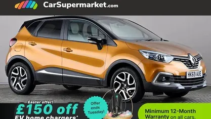 Used Renault Captur Iconic 90 HP (66 kW) 2019 Orange/black SUV