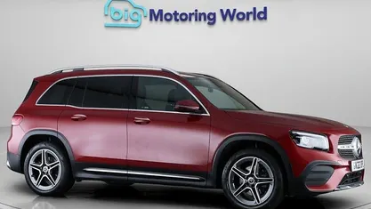 Used Mercedes GLB200 AMG line 163 HP (119 kW) 2022 Red SUV