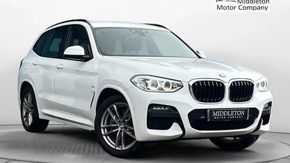 Used BMW X3 M Sport 190 HP (139 kW) 2020 White SUV