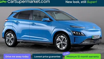 Used Hyundai Kona Premium 150 kW (204 HP) 2022 Blue SUV