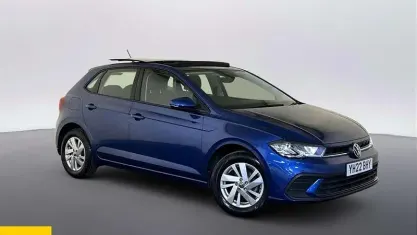 Used VW Polo Life 80 HP (58 kW) 2022 Blue Hatchback
