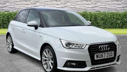Usado Audi A1 Sportback S-Line 125 HP (91 kW) 2017 Branco Citadino