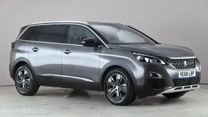 Begagnad Peugeot 5008 GT-line 131 HK (96 kW) 2019 Grå SUV