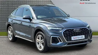 Used Audi Q5 Sportback S-Line 204 HP (150 kW) 2023 Grey SUV