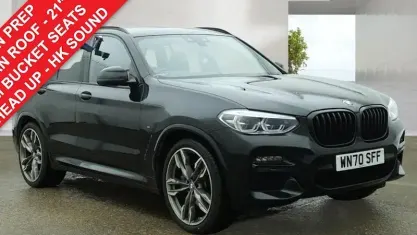 Begagnad BMW X3 M Sport 360 HK (264 kW) 2020 Svart SUV