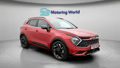 Begagnad Kia Sportage GT-Line 136 HK (100 kW) 2022 Röd SUV