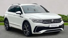 White Used 2023 VW Tiguan R-line SUV | £27,417 (Fair price)