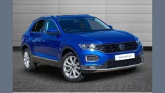 Blue Used 2021 VW T-Roc SEL SUV | £20,295 (Fair price)
