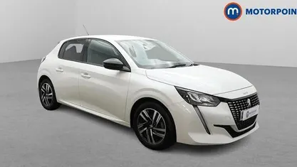 White Used 2022 Peugeot 208 Allure Premium Hatchback | £12,399 (Fair price)