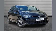 Black Used 2023 VW Polo R-line Hatchback | £16,495 (Fair price)