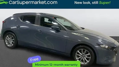 Begagnad Mazda 3 122 HK (89 kW) 2022 Grå Halvkombi