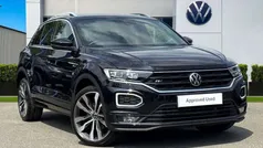 Black Used 2021 VW T-Roc R-line SUV | £22,990 (Fair price)