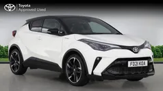 White/black Used 2021 Toyota C-HR Sport SUV | £16,500 (Fair price)