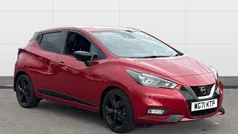 Red Used 2021 Nissan Micra Hatchback | £10,629 (Fair price)