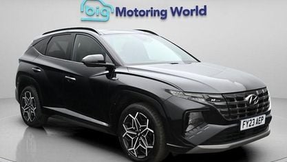 Używany Hyundai Tucson N Line 180 KM (132 kW) 2023 Czarny SUV