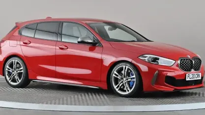 Used BMW M135 306 HP (225 kW) 2020 Red Hatchback