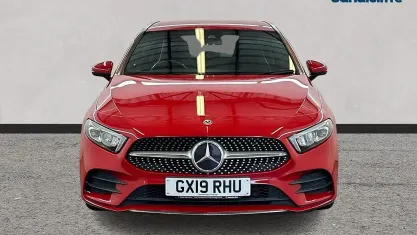 Used Mercedes A200 AMG line 163 HP (119 kW) 2021 Red Hatchback