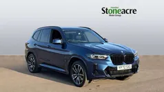 Blue Used 2022 BMW X3 M Sport SUV | £36,590 (Fair price)
