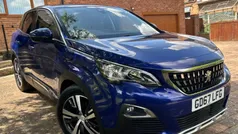 Blue Used 2018 Peugeot 3008 Allure Estate | £14,299 (Fair price)