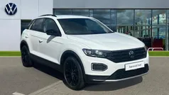 Pure white Used 2021 VW T-Roc Black Edition SUV | £17,863 (Fair price)