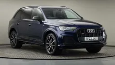 Navarra blue metallic Used 2023 Audi Q7 Black Edition SUV | £46,100 (Good price)
