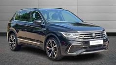 Black Used 2021 VW Tiguan R-line SUV | £25,990 (Fair price)