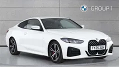 Alpine white Used 2025 BMW 420 M Sport Coupe | £39,990 (Good price)