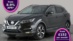 Black Used 2017 Nissan Qashqai Tekna SUV | £10,100 (Fair price)