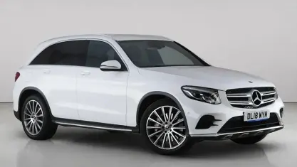 Used Mercedes GLC250 AMG line 211 HP (155 kW) 2018 White SUV
