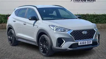 Used Hyundai Tucson N Line 177 HP (130 kW) 2019 Grey SUV