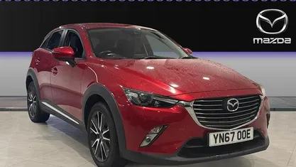 Red Used 2017 Mazda CX-3 Inclusive SUV | £9,401 (Fair price)