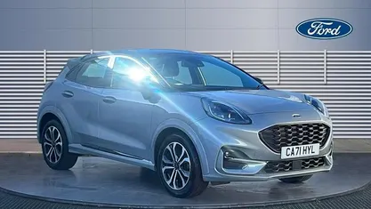 Silver Used 2022 Ford Puma ST-Line SUV | £14,567 (Good price)
