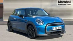 Blue Used 2022 Mini Cooper Classic Hatchback | £14,573 (Fair price)