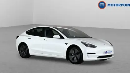 Used Tesla Model 3 Standard Range 208 kW (283 HP) 2021 White Sedan