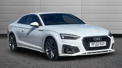 Glacier white Used 2022 Audi A5 S-Line Coupe | £25,850 (Fair price)