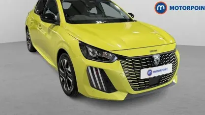 Used Peugeot 208 Allure 102 HP (75 kW) 2025 Yellow Hatchback