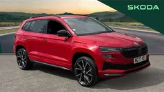 Red Used 2023 Skoda Karoq SportLine SUV | £25,669 (Fair price)