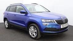 Blue Used 2021 Skoda Karoq SE Technology SUV | £19,599 (Fair price)