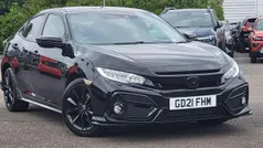 Black Used 2021 Honda Civic Sport Hatchback | £16,495 (Fair price)