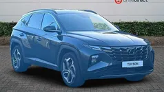 Dark teal Used 2022 Hyundai Tucson Premium SUV | £22,372 (Fair price)