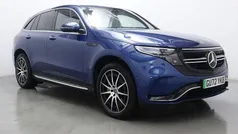 Blue Used 2022 Mercedes EQC400 AMG line SUV | £24,200 (Fair price)
