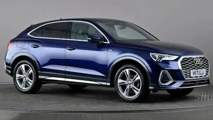 Used Audi Q3 Sportback S-Line 150 HP (110 kW) 2021 Blue SUV