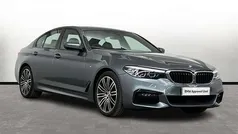 Blue Used 2020 BMW 540 M Sport Sedan | £27,100 (Good price)