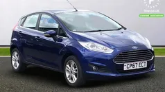 Blue Used 2017 Ford Fiesta Zetec Hatchback | £8,899 (Good price)