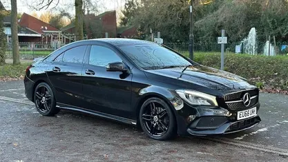Black Used 2016 Mercedes CLA220 AMG line Sedan | £11,495 (Fair price)