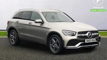 Used 2022 Mercedes GLC220 AMG line Estate | £23,499 (Good price)